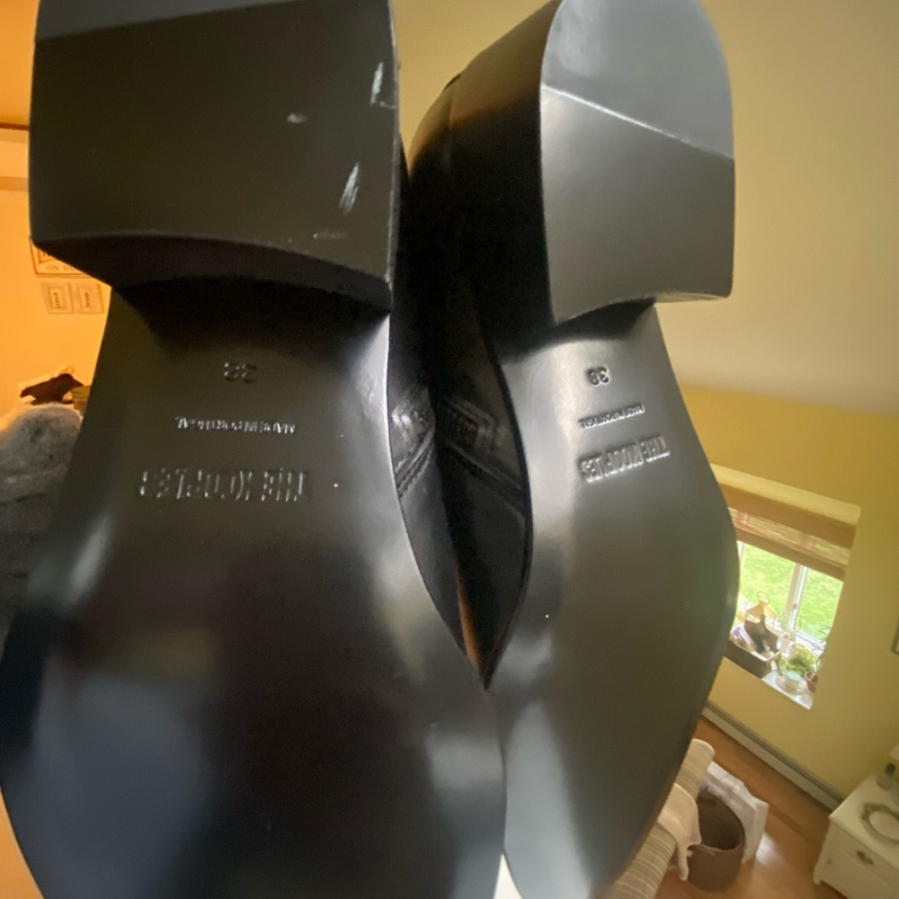 Gorgeous black leather boots by The Kooples-never worn outside. Original box/bag - Picture 6 of 15